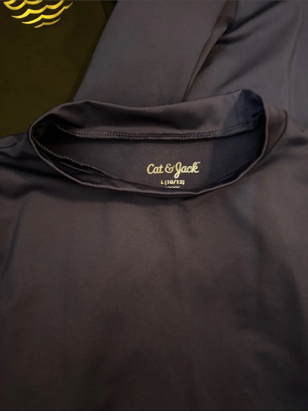 Cat & Jack Navy and Black Long Sleeve Swim Tops (3-Pack)